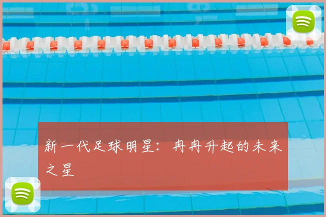 新一代足球明星:冉冉升起的未来之星